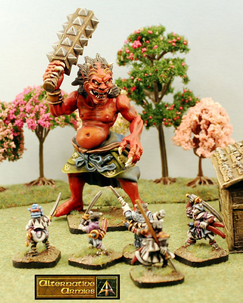 58020 Jigoku the Giant Oni (A huge monster 100mm tall)