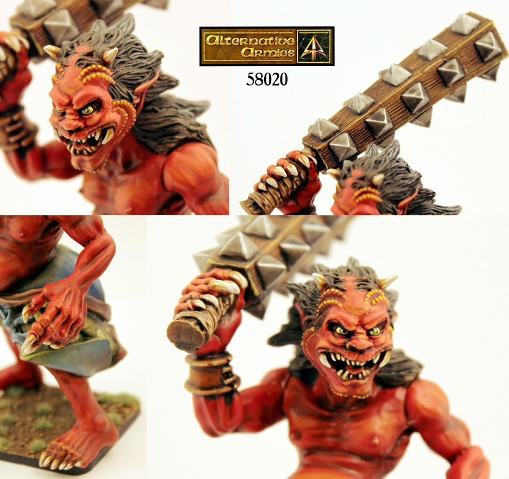 58020 Jigoku the Giant Oni (A huge monster 100mm tall)