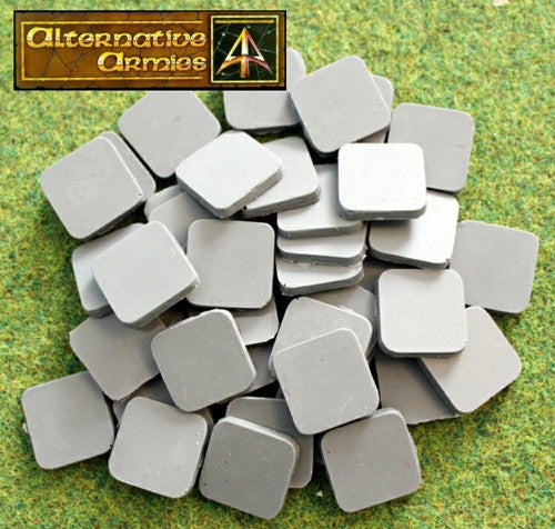 59020 20mm Square Resin Cartouche Bases (40)