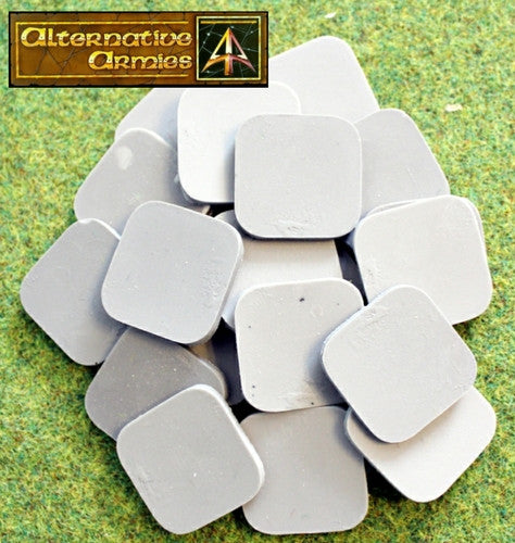 59022 30mm Square Resin Cartouche Bases (20)