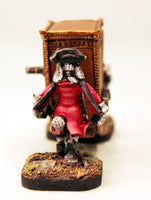 59522 Sedan Chair 28mm kit with Dogmen or on its own