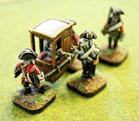 59522 Sedan Chair 28mm kit with Dogmen or on its own