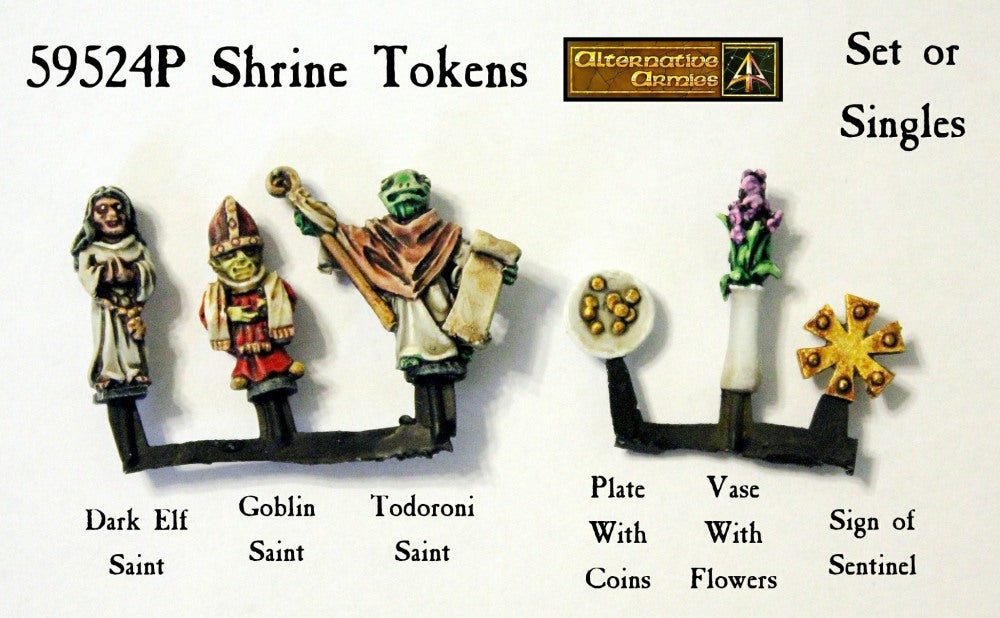 59542P Shrine Tokens (Set of Six or singles)
