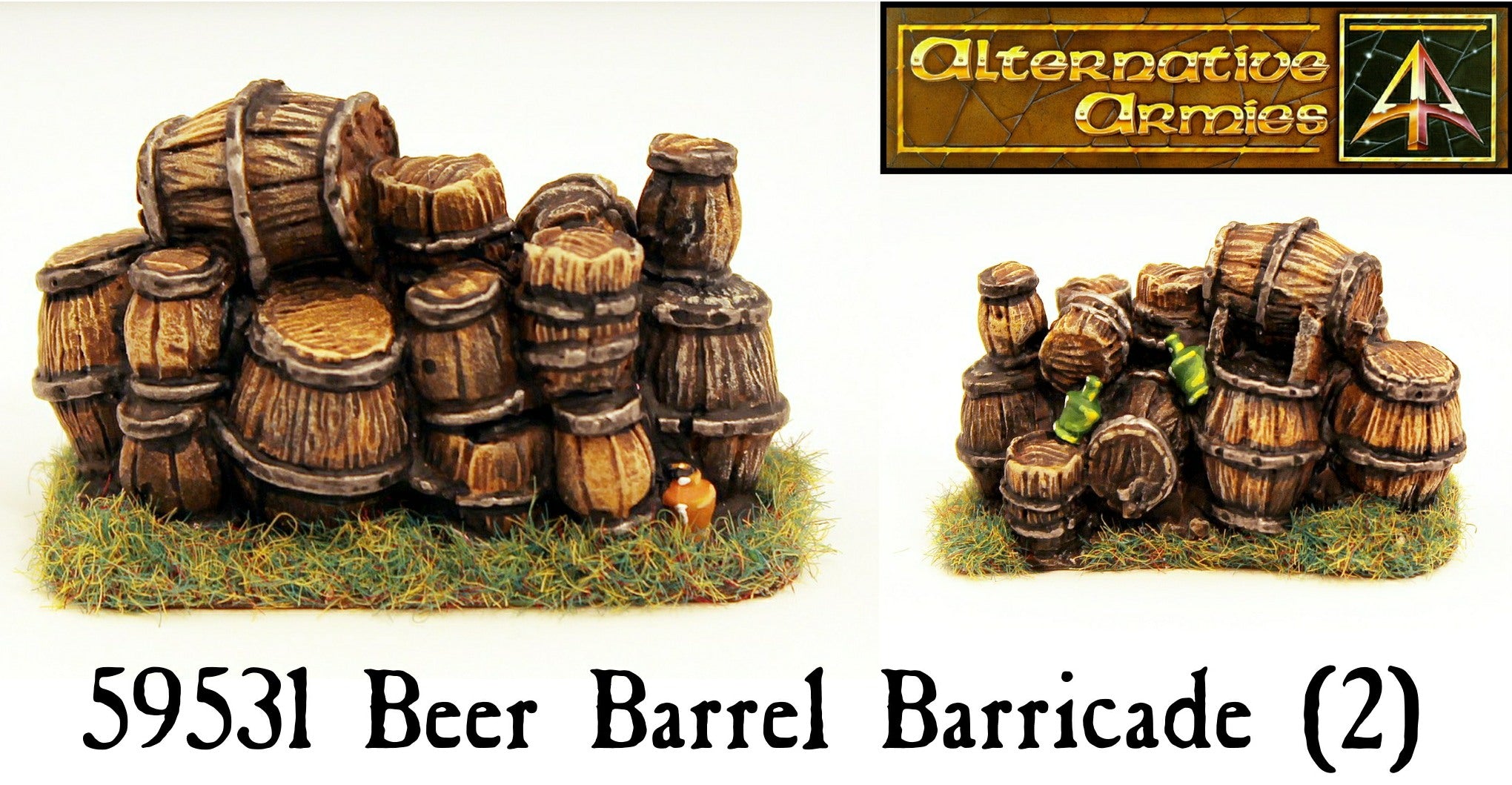 59531 Beer Barrel Barricade (Pack of Two)