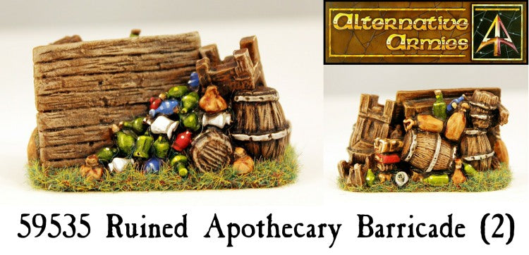 59535 Ruined Apothecary Barricade (Pack of Two)