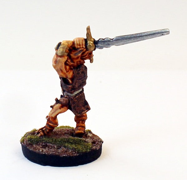 PTD BP10 Alaric Cleaver: Human Barbarian of the Wilds