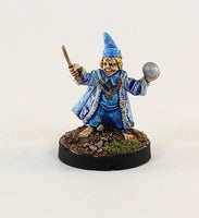 PTD CA2-06: Halfling barefoot Wizard with Crystal Ball and Wand(1)