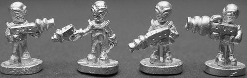 HO Scale Classic Grey Alien Figure - Painted & Ready To Go - Mts Llc