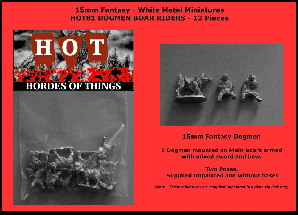HOT81 Dogman Boar Riders