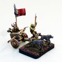 HOT25 Orc Chariot with Wolves