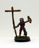 PTD VNT12-03: Zombie standard bearer holding severed head.