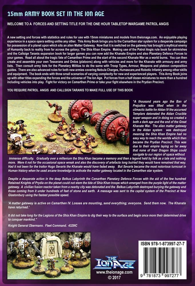 The Khanate Return - 15mm Army Book for Patrol Angis