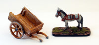 PTD MPS9W Donkey and Wagon (2 Pieces)