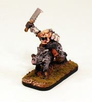 PTD OH26-01: Orc Officer rider with Serrated Hatchet mounted on a Boar