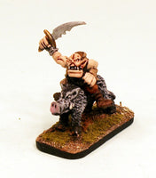 PTD OH26-03: Orc rider with Sword mounted on a Boar