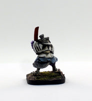 PTD 58009-B: Kitoka Ronin holding scabbarded Katana sword.