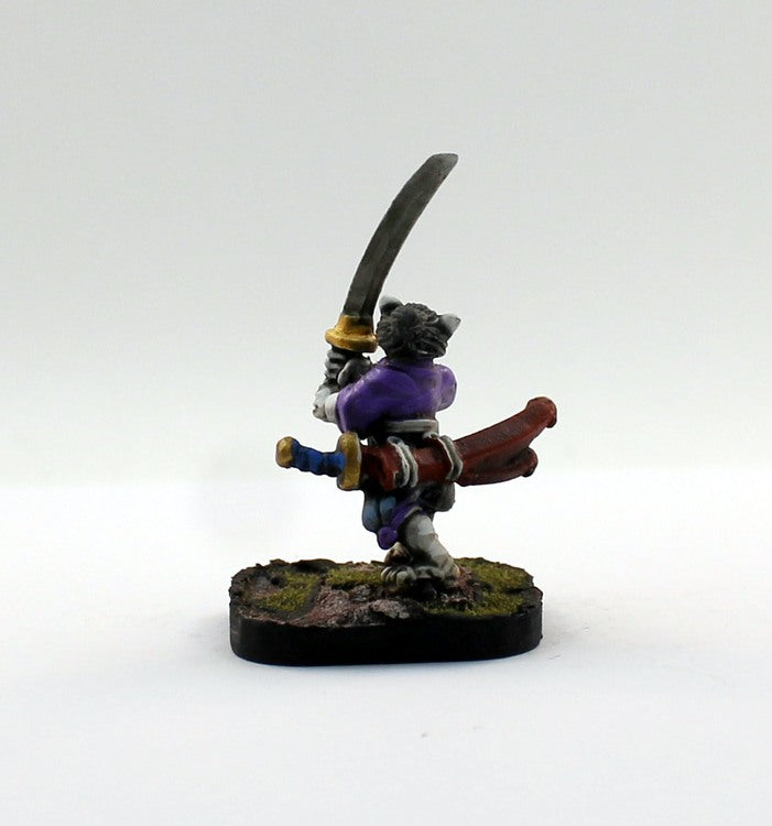 PTD 58009-C: Kitoka Ronin rushing forward-drawn Katana and sword bundle.