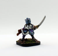 PTD 58010-A: Kitoka Ronin brandishing Katana sword with sword bundle.