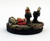 PTD CA1-05: The Failed Apprentice. A pile of remains and boots!