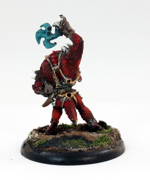 PTD Dracci Dragonman Hurler Arm Raised with Jade Throwing Weapon (1)