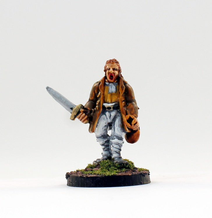 PTD FL26-01: Human Sea Captain with Sword and Coin Bag.