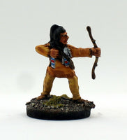 PTD FL9-04: North American Indian Brave with bow.