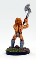 PTDFL14-03: Human Barbarian with two handed axe.