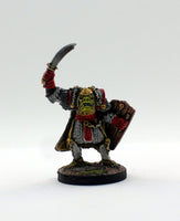 PTD OH12-04: Orc veteran in armour with large Shield and Sword (Option 2)