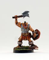 PTD OH16-03: Dogman in armour with Axe and Shield