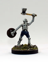 PTD VNT13-01: Skeleton with Axe and Shield.