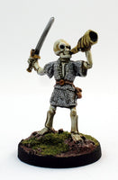 PTD VNT16-01: Skeleton musician with Sword and Horn.