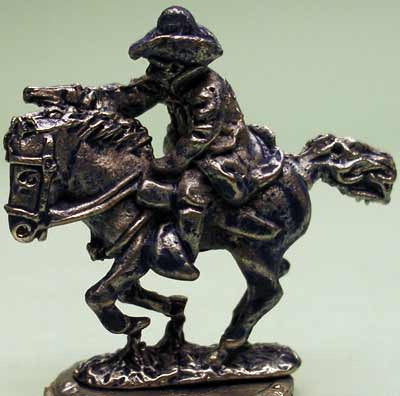 PW15 Gunfighter with Pistol on Horse