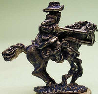 PW15a Gunfighter with Shotgun on Horse