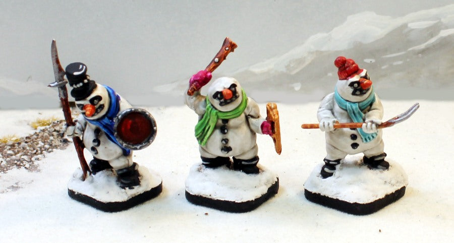 PTD SN07 Fantasy Snowmen: 3 Pieces