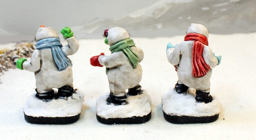 PTD SN09 Snowmen: 3 Pieces