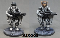SUX005 Ape Spacesuit Trooper (supplied with two heads)