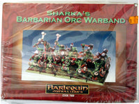 Harlequin Miniatures Sharka’s Barbarian Orc Warband-15 Metal #7958 Complete 90's