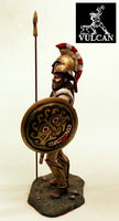 Greek Hoplite at Rest-120mm Kit-UNPAINTED-Free Shipping Worldwide