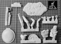 Greek Hoplite at Rest-120mm Kit-UNPAINTED-Free Shipping Worldwide