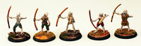 PTD VNT14 Skeleton Archers 28mm Pro-Painted Fantasy-30mm Plastic Bases