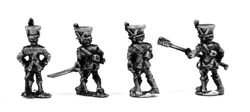 FA11 French Line Horse Gun Crew (4)