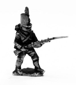 SPA10 Spanish lnfantry in Shako Advancing
