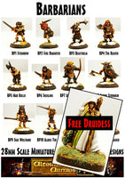 BP13 The Barbarian Warpack with free Druidess included