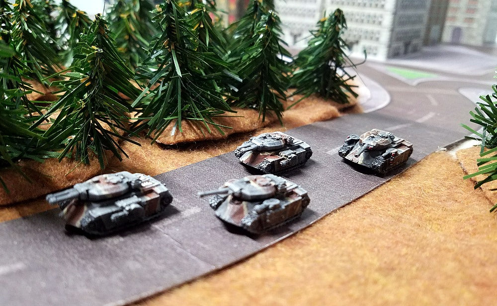 BR004 Hunter Medium Tank (Pack of Four or Single)