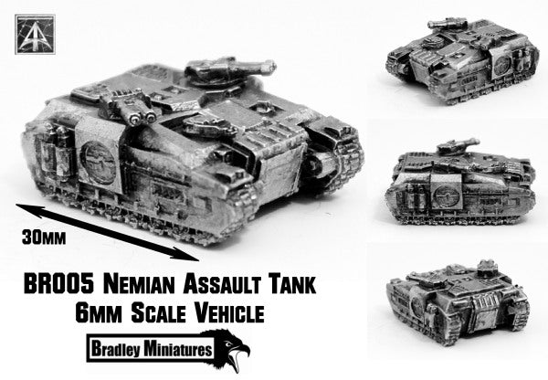 BR005 Nemian Assault Tank (Pack of Four or Single)