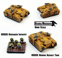 BR005 Nemian Assault Tank (Pack of Four or Single)