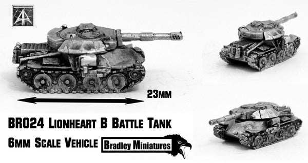 BR024 Lionheart B Battle Tank (Pack of Four or Single)