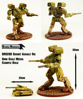 BR028B Sekhmet Assault Rig Running (Mecha approx 50mm tall) - Many loadout choices
