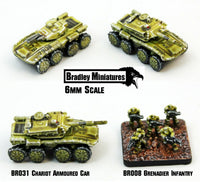 BR031 Chariot Armoured Car (Pack of Four or Single)