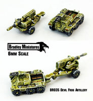 BR035 Devil Frog Artillery (Pack of Four or Single or Parts)